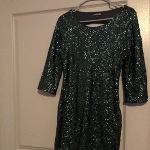 Express sequin dress size 4